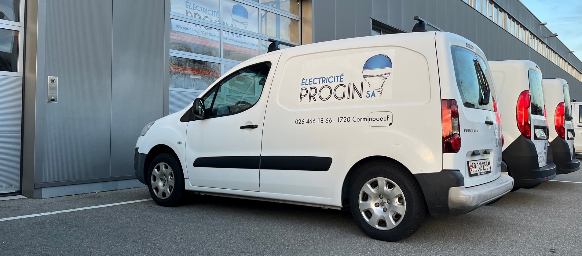 Flotte véhicules Progin 2023